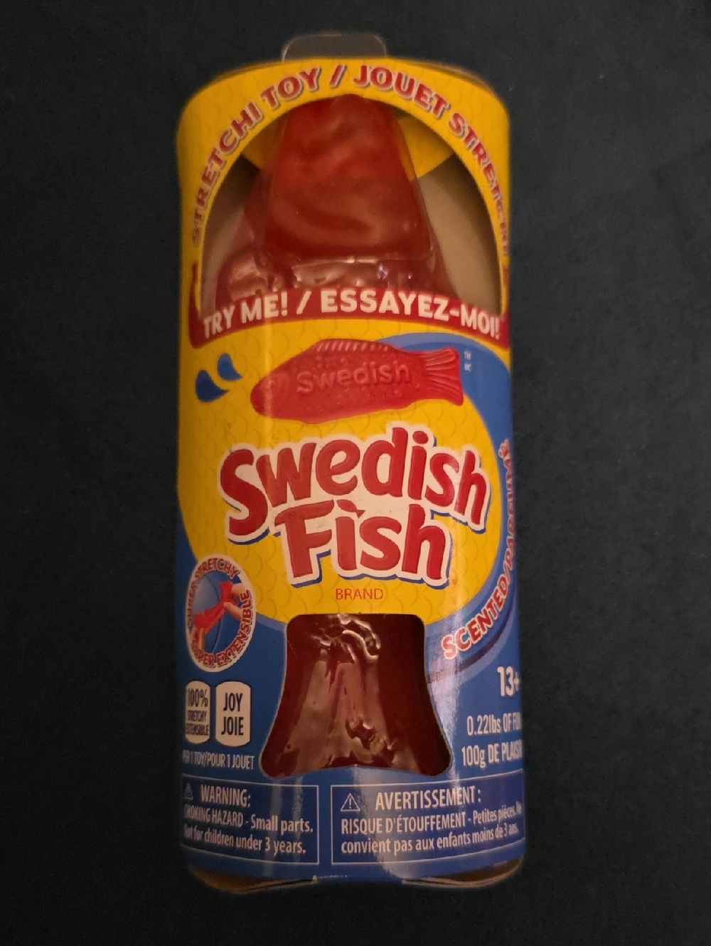 Swedish Fish Scented Stretch Toy - Red